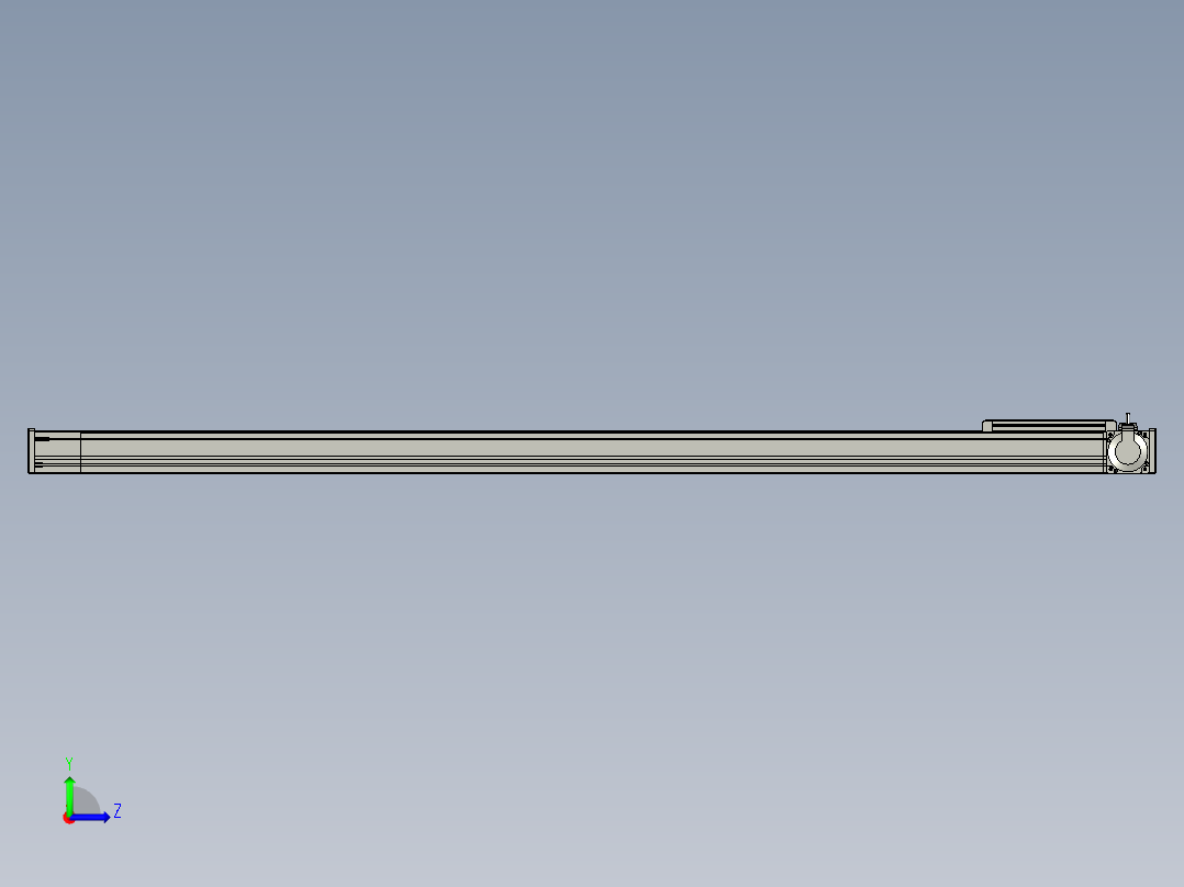 欧规系列-LB8-L150-S1700-BR-ZP75-C3左视图
