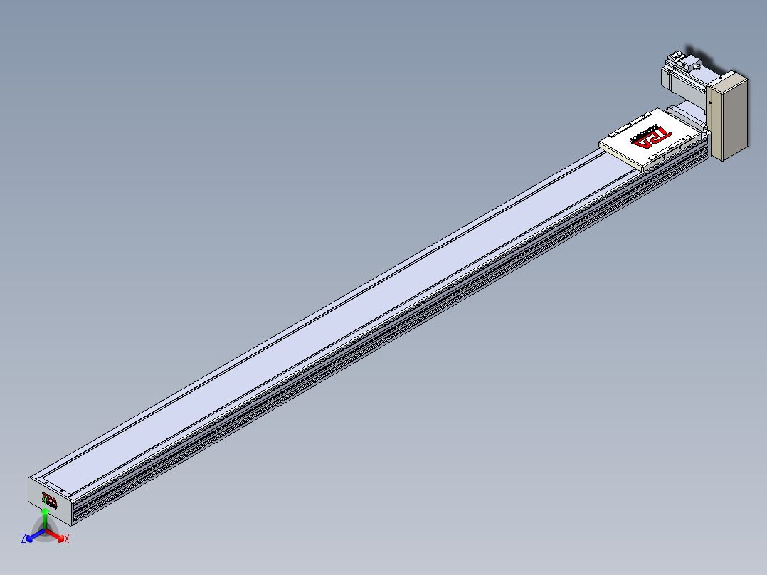 同步带全封闭直线模组TPA-HCB-110D-90-L1400-LU-C-P40-N3
