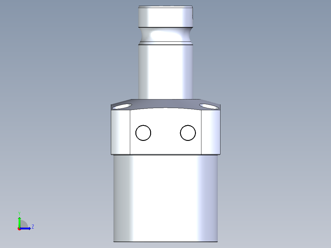 KOSMEKLHA1050-SL-F多系列多零件图纸模型左视图
