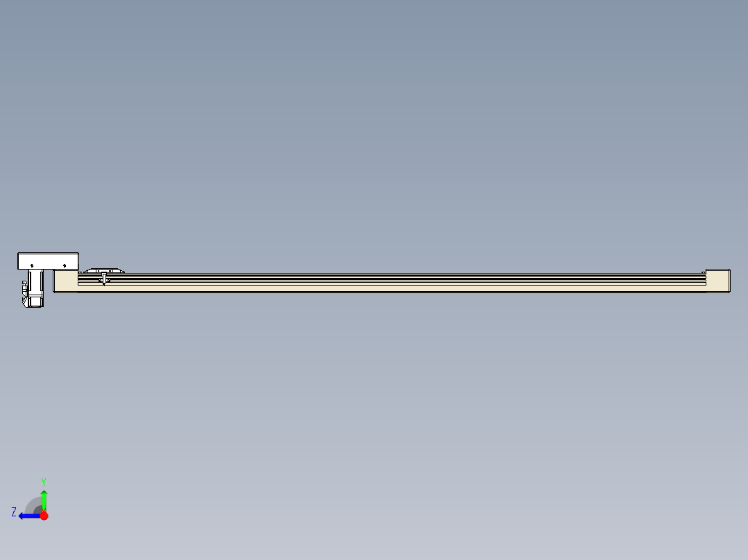 同步带全封闭直线模组TPA-HCB-65S-90-L1400-M-C-P10-N3右视图