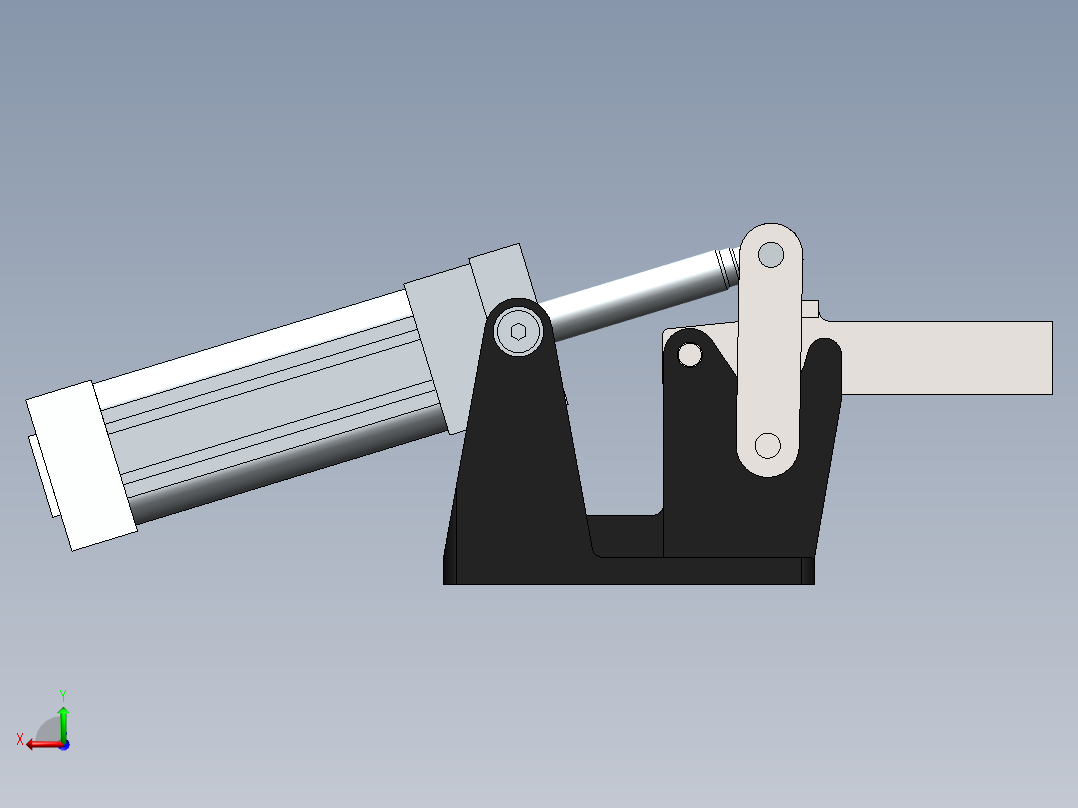 气动扳手后视图