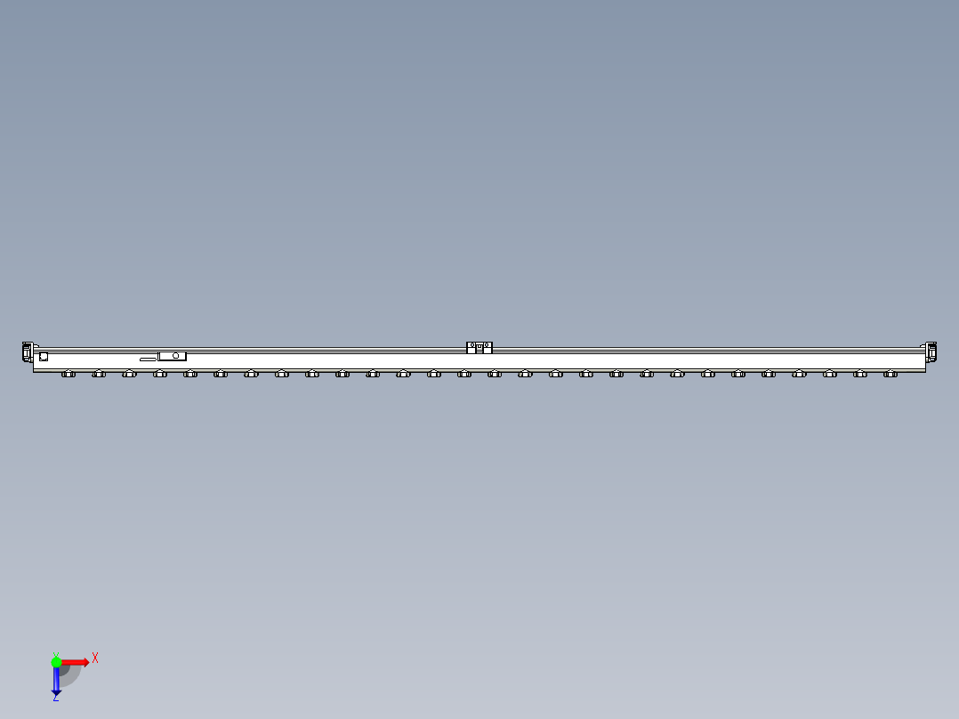 基恩士SJ-H180A_kc图纸模型俯视图