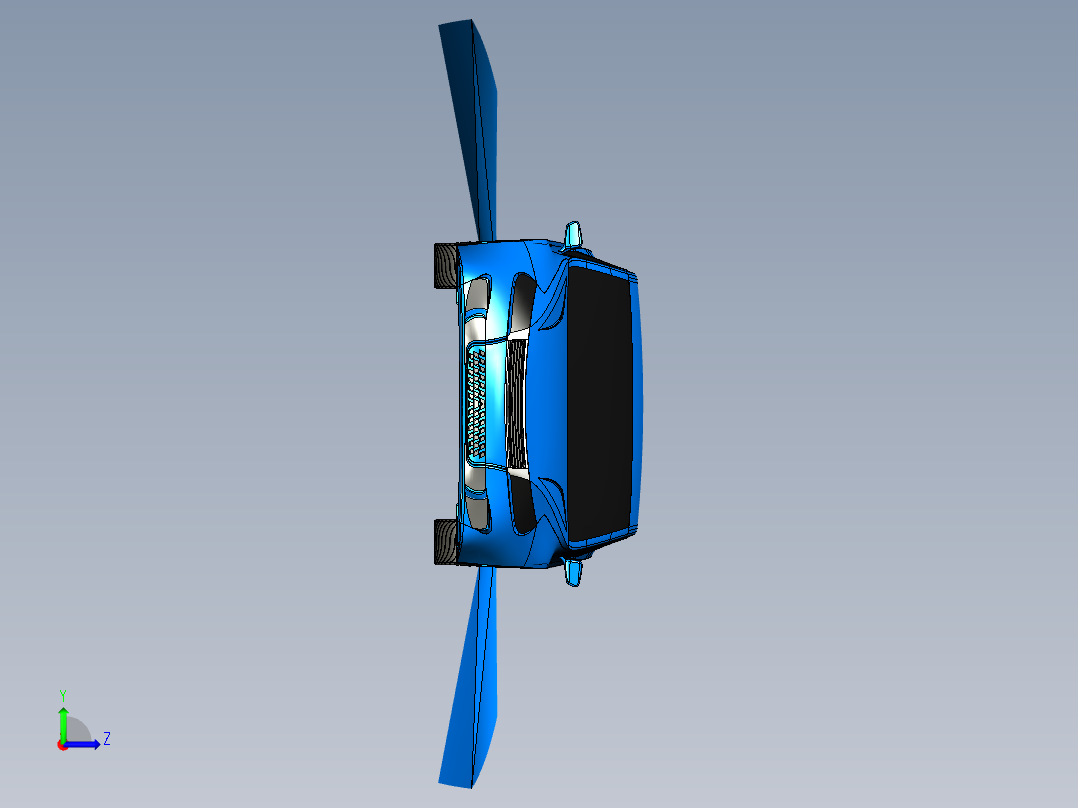 汽车车身 (22)左视图