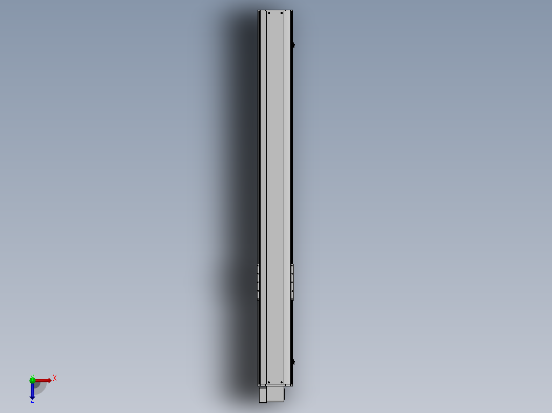 精密模组MT220-L150-2000-LD-M75-C4俯视图