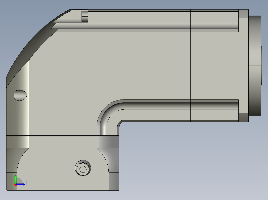 斜齿孔ZPGH090-L2 19-70-90-M6 KCZ16.STEP左视图