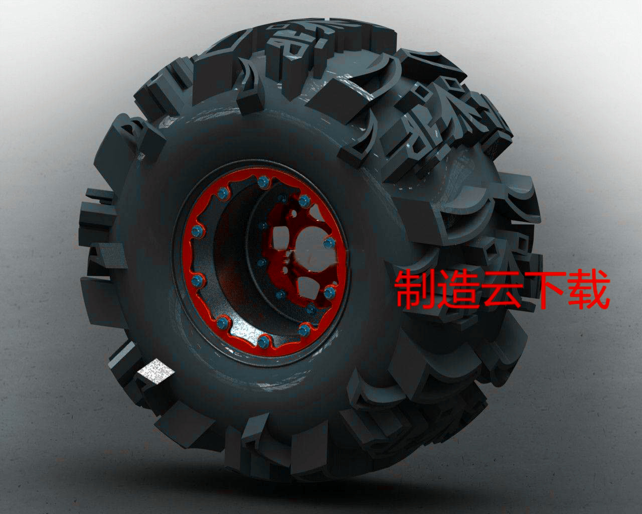 轮胎3D模型