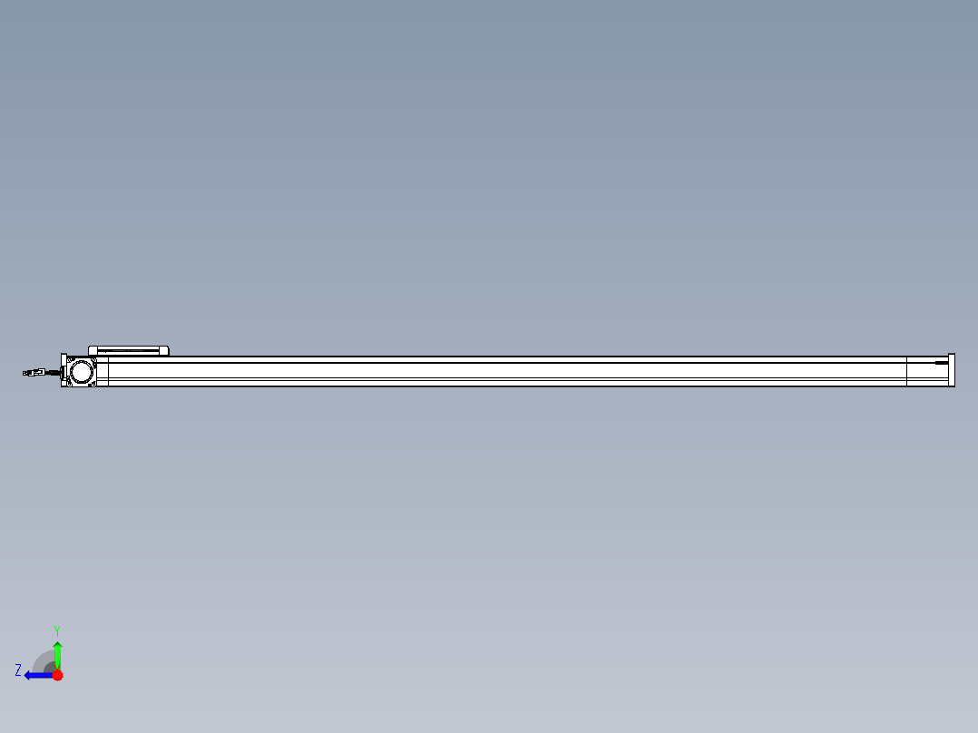 威洛博LB.GB同步带传动--欧规系列LB6A-L130-S1550-BL右视图