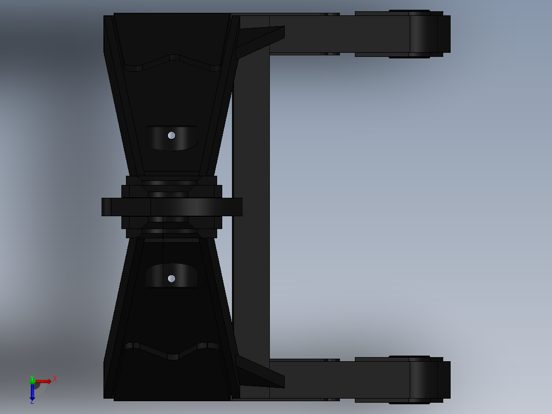 奔驰自卸卡车牵引车叉车大卡车俯视图