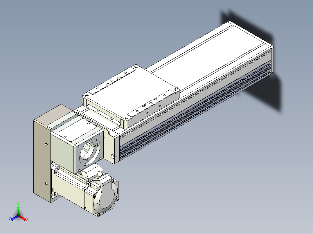 同步带全封闭直线模组TPA-HCB-105D-90-L150-LP-C-P20-N3