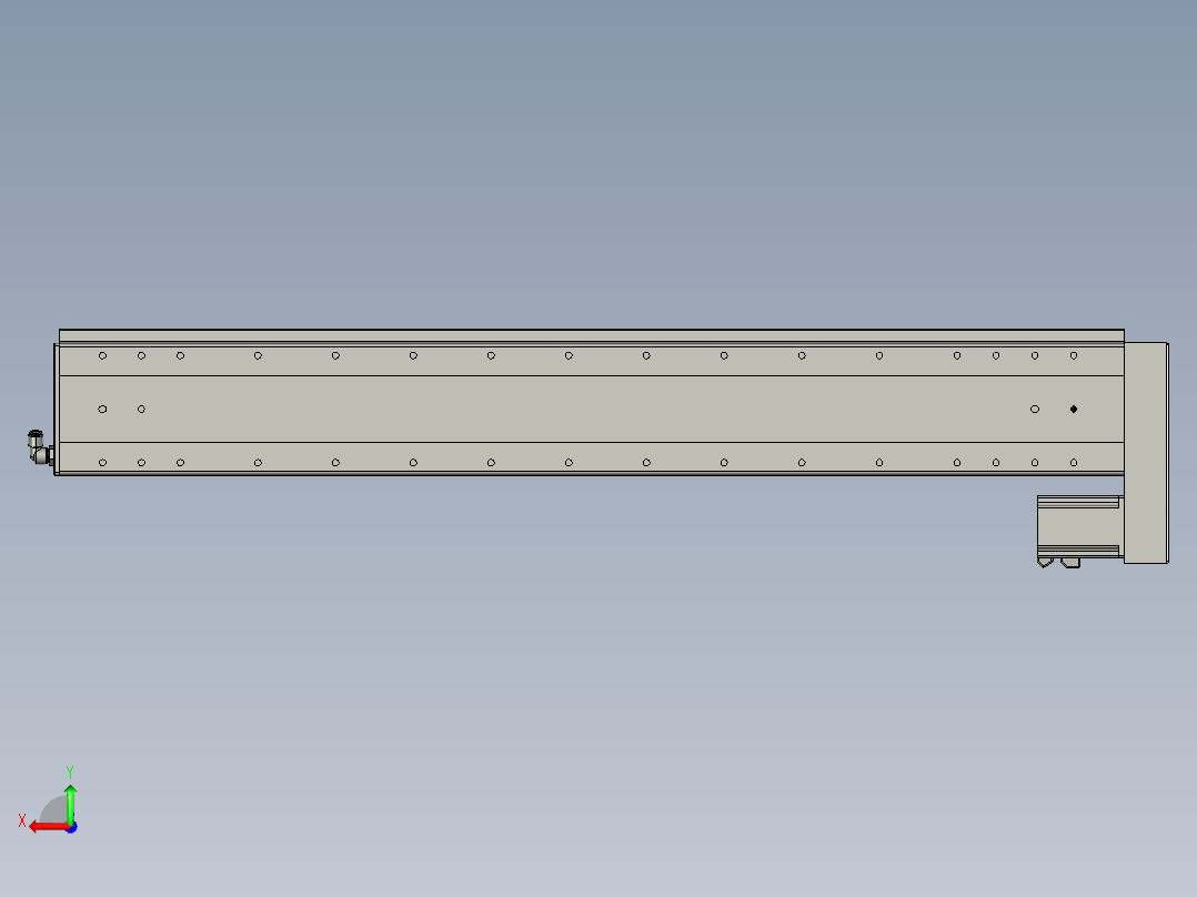 威洛博VC17-S1100-BL-P75后视图