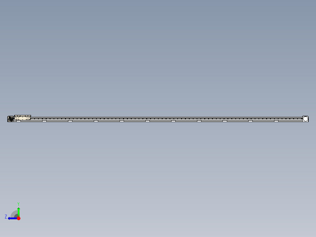 同步带滑台-欧规B8H-L176-S4200-L-ZP40-D3-N5右视图