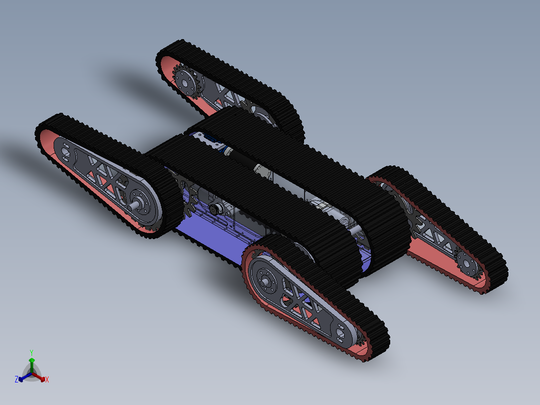 履带车救援机器人