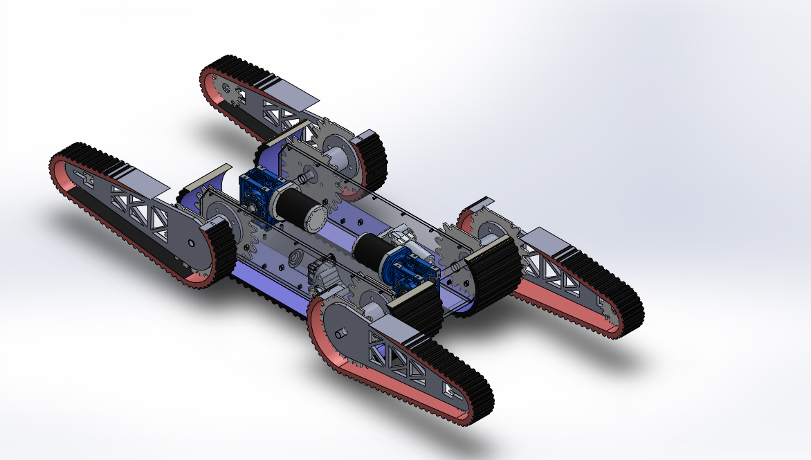 履带车救援机器人