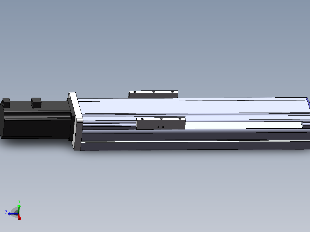 电动滑台模组SDM100直连模型
