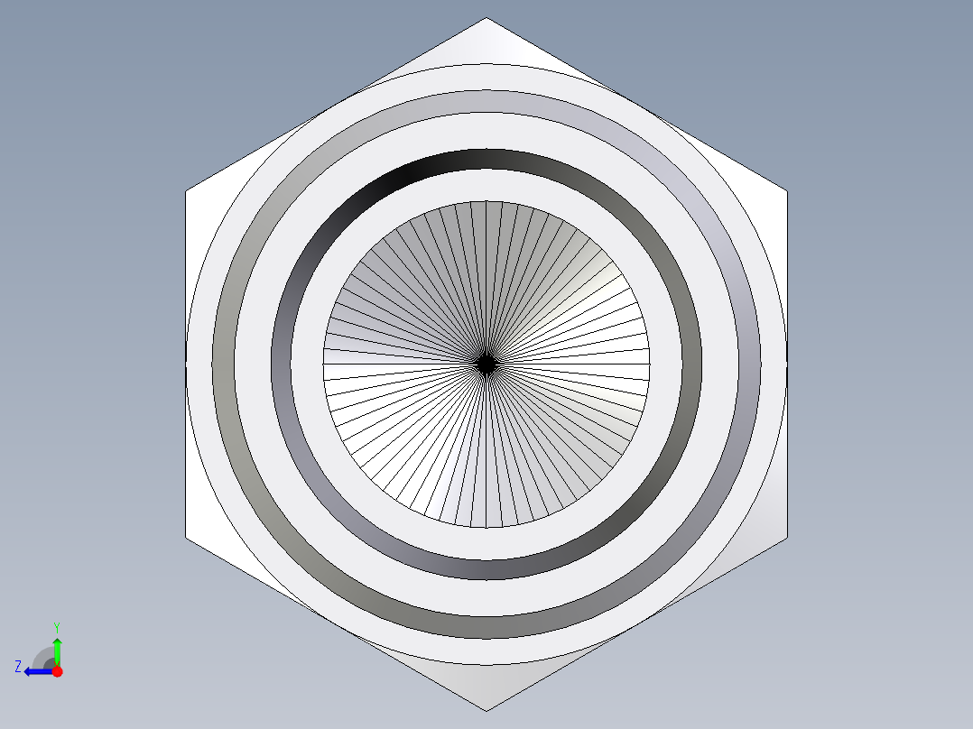 卡套式工业通用硬管接头EO_Blanking_plug_for_tube_ends_ROV30S71X右视图