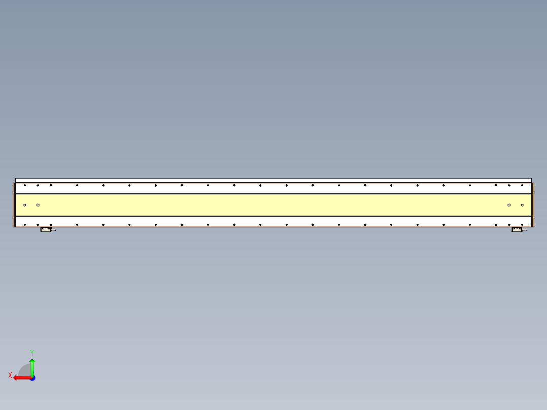 威洛博LC系列3d模型模组2LC17E1Y-S1600后视图
