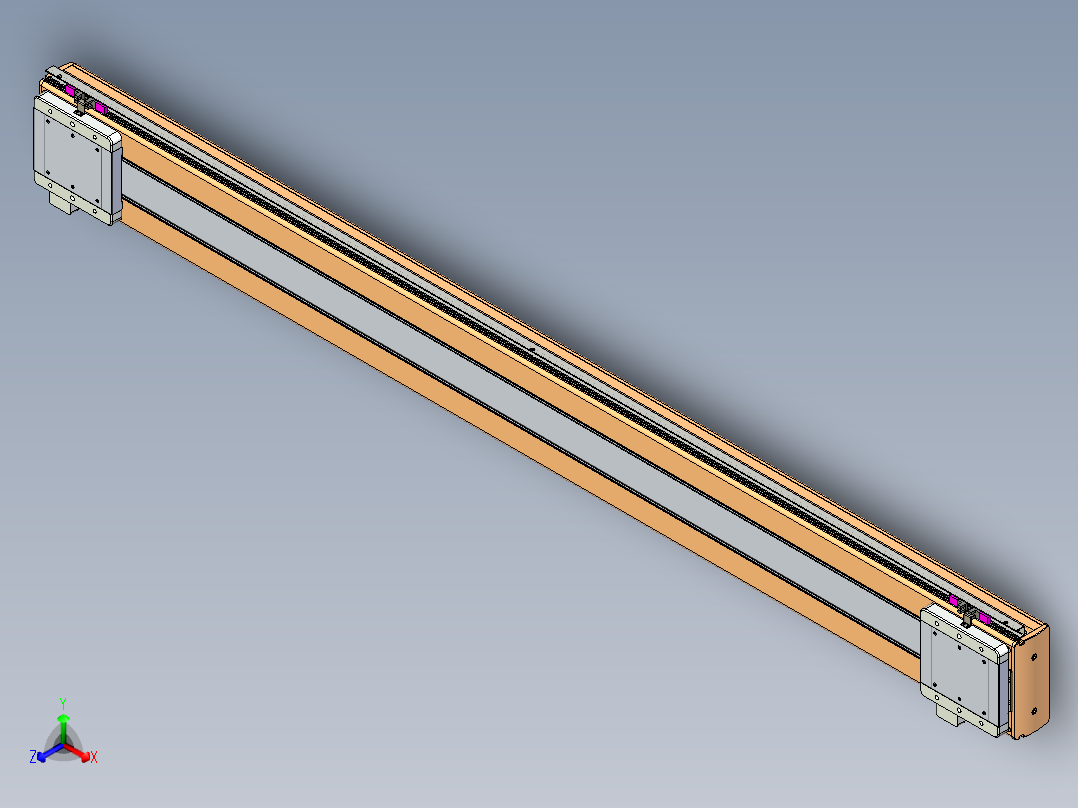 威洛博LC系列3d模型模组2LC17E1Y-S1600正等轴测图