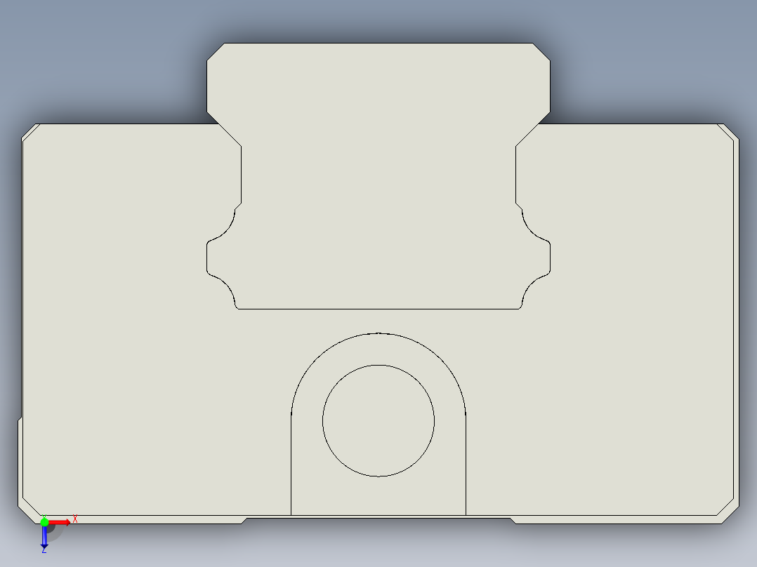 银泰PMI-SME20-LSB.igs俯视图