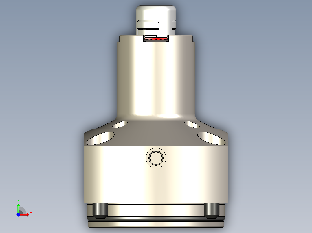 KOSMEKSFA3000-M1A-160-H65多系列多零件图纸模型多系列多零件图纸模型前视图