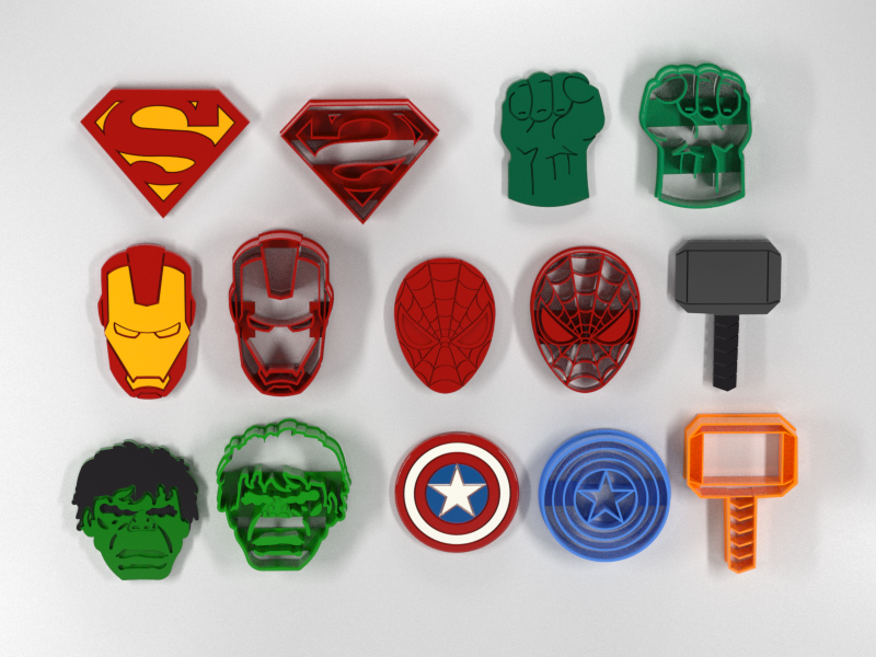 饼干切工超级英雄