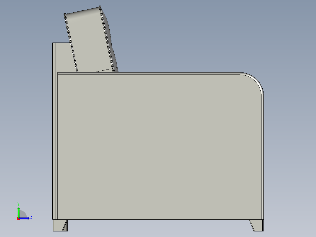 沙发 (97)左视图