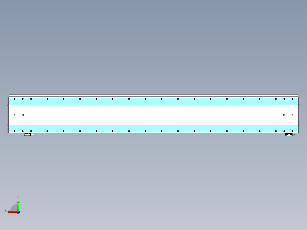 威洛博LC系列3d模型模组2LC22H1Y-S1400后视图