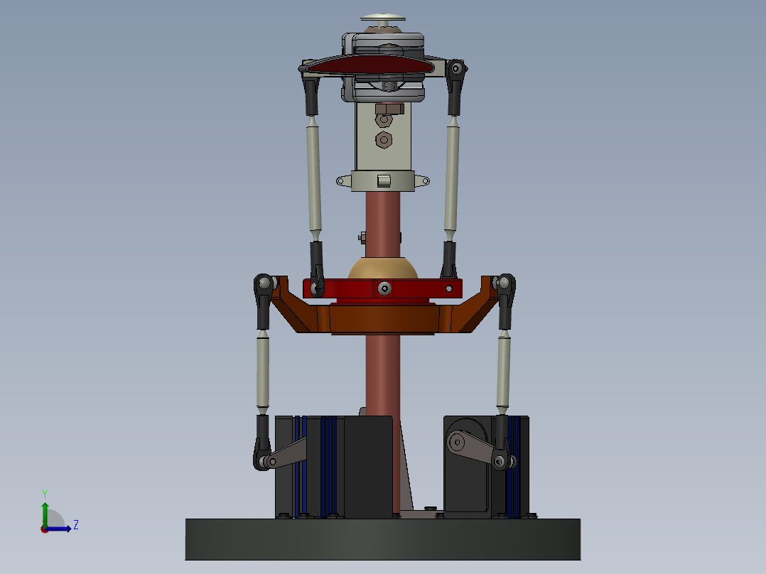 转子组件左视图