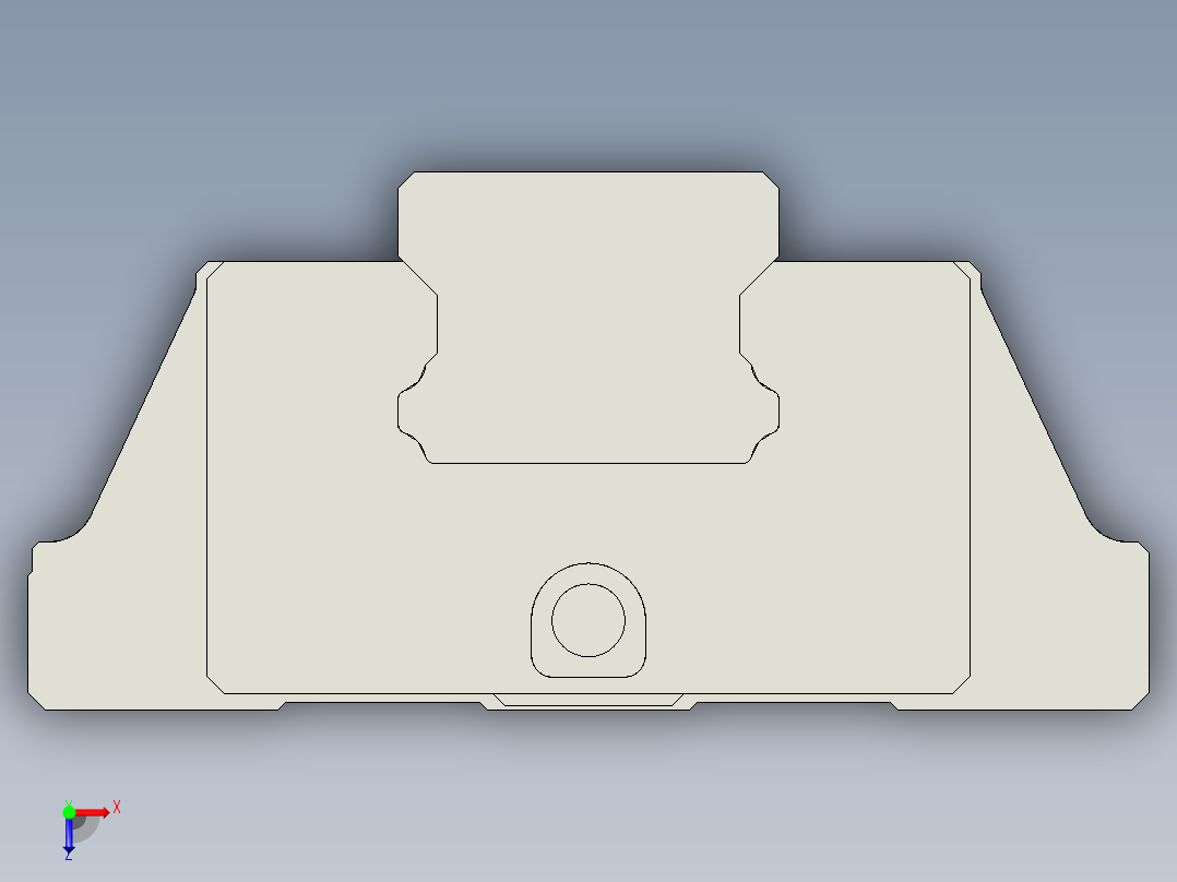 银泰PMI-SME35-LEA.igs俯视图