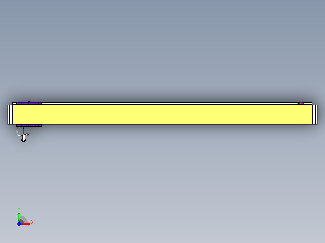 威洛博VL系列3d模型模组VL14S2Y-S1900前视图
