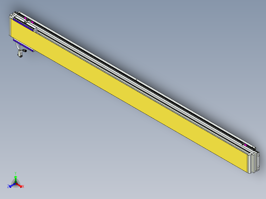 威洛博VL系列3d模型模组VL14S2Y-S1900正等轴测图