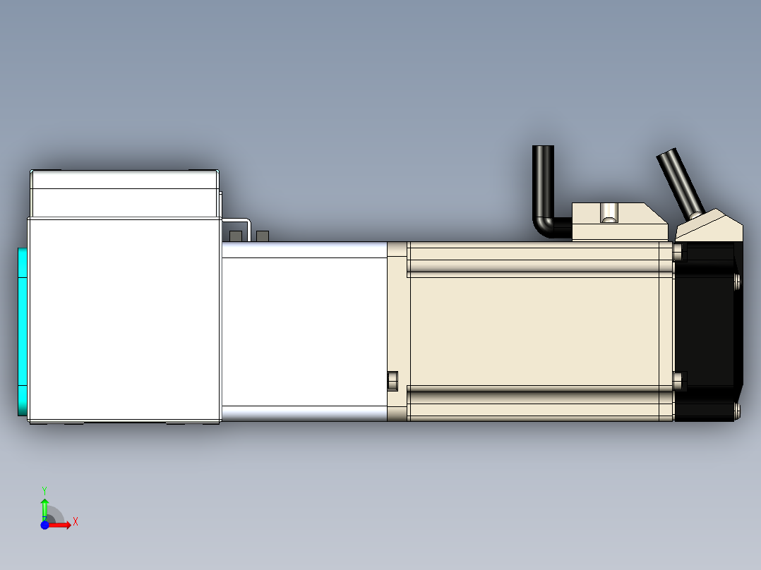 欧规系列-LB6A-L130-S2950-BL-ZP40-C3前视图
