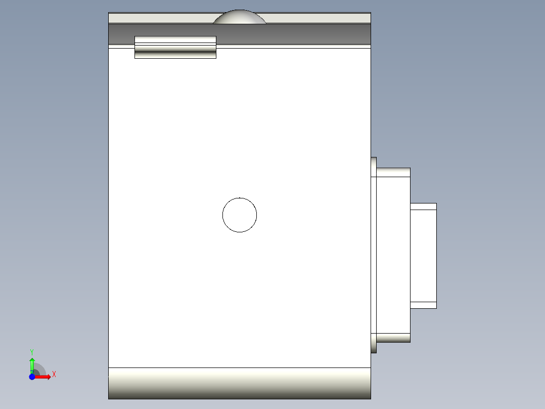 基恩士LV-20(A)_kc图纸模型前视图