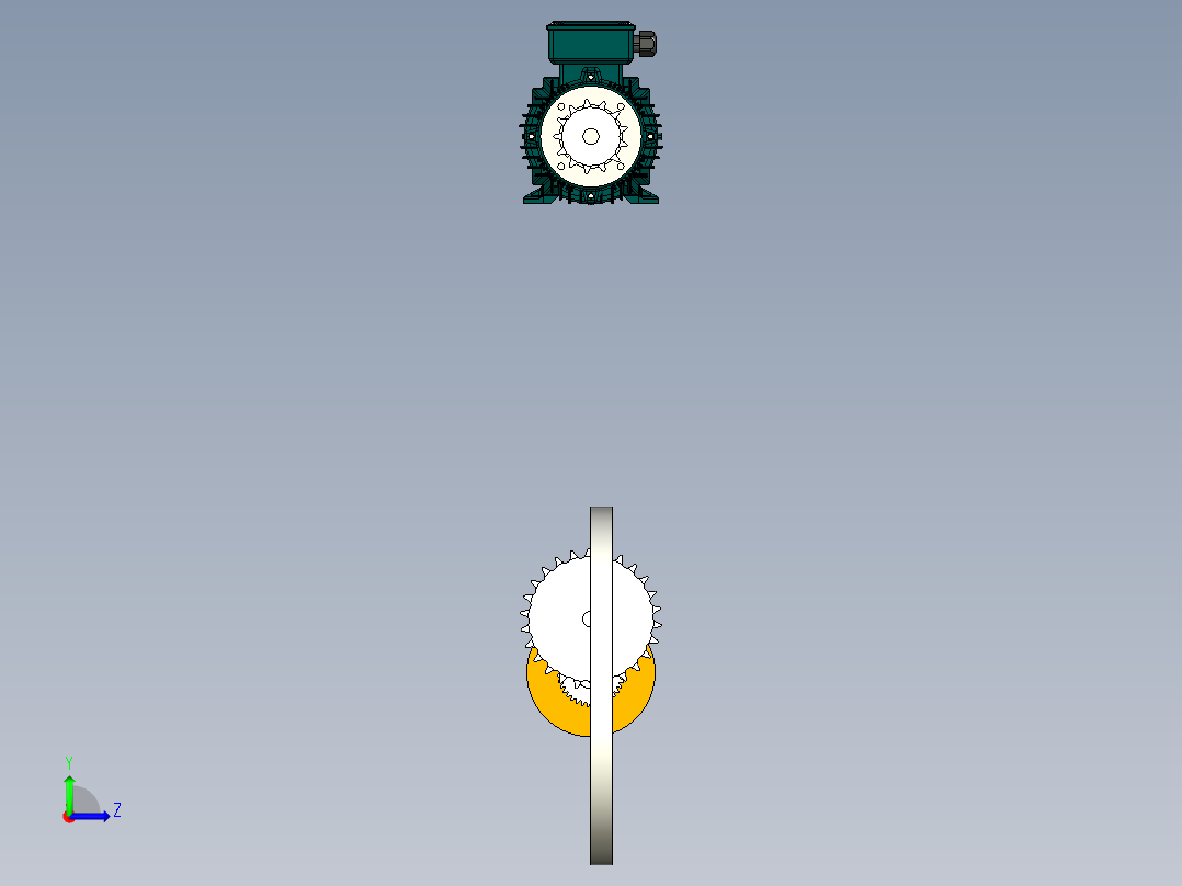 绞车 卷扬机 (9)左视图