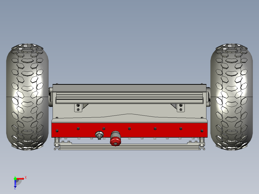 无人机器人 (4)俯视图