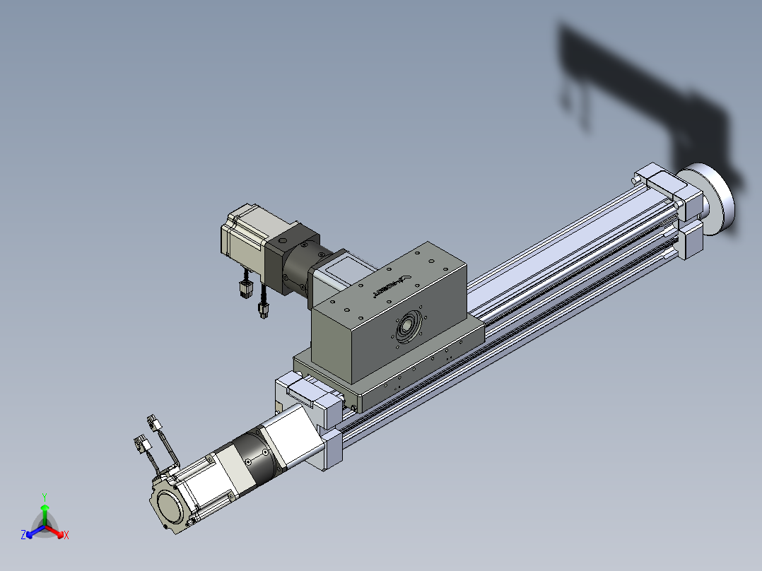 威洛博直线电机模组EB8ZR-L200-S420-RZP75B5K-ZP755K-MS3