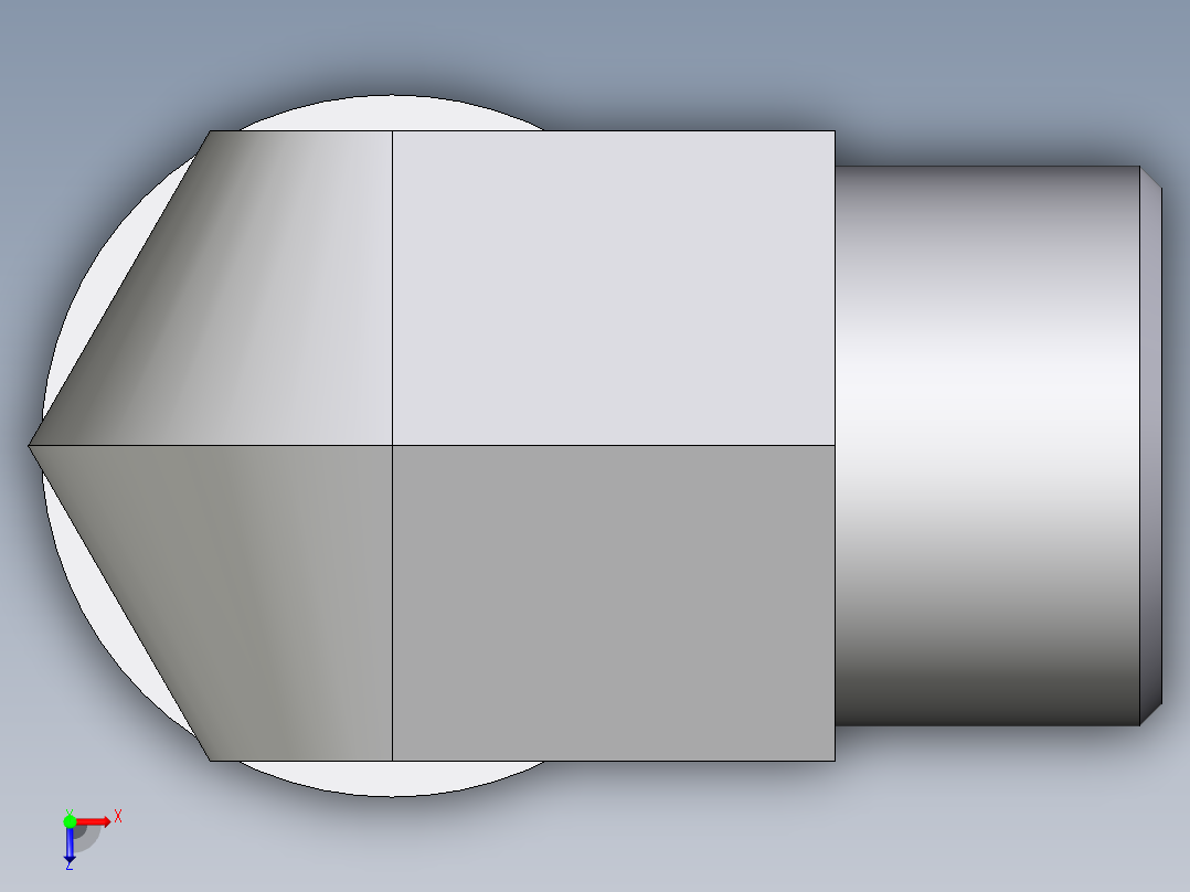 卡套式工业通用硬管接头EO_Adjustable_Locknut_elbow_WEE16SROMDCF俯视图