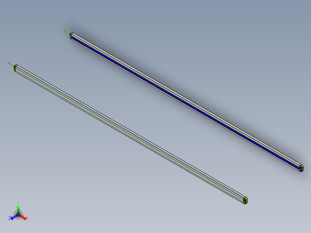 安全_区域传感器H2TLP3240_3D正等轴测图