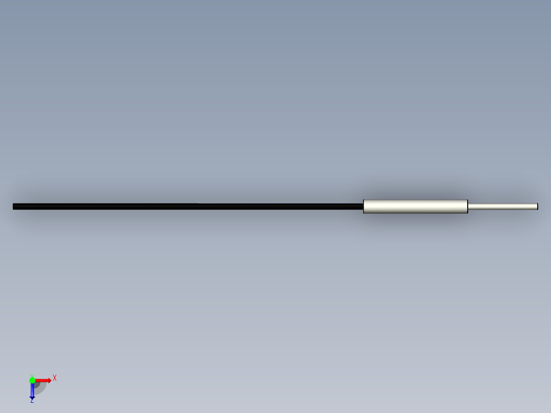 光纤元件漫反射型FR-D211Q-I俯视图