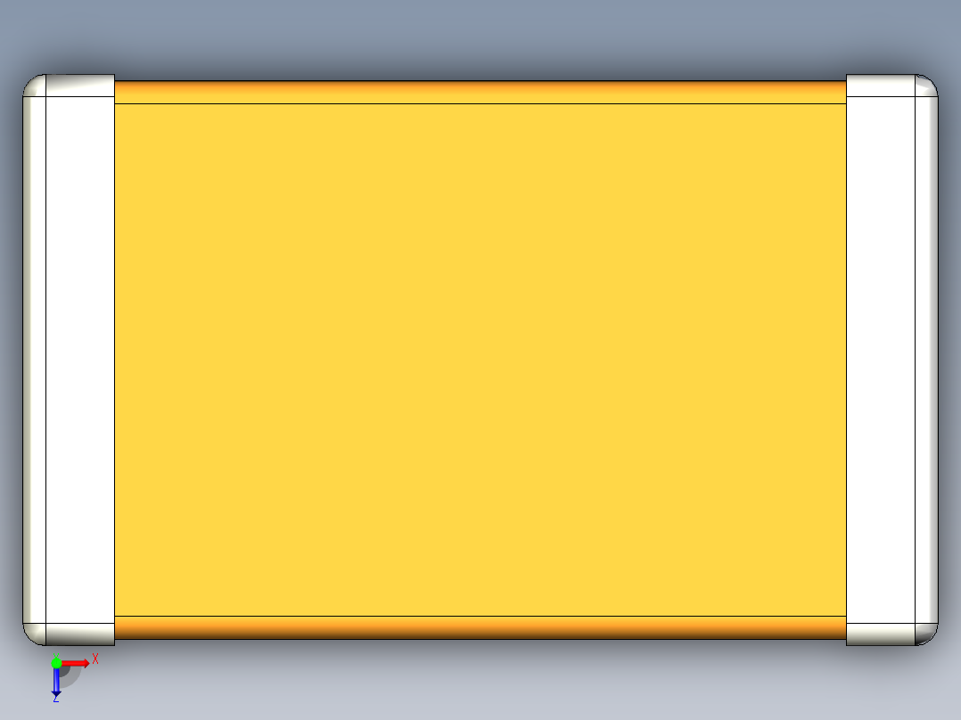 元器件3D封装C0805_12531俯视图