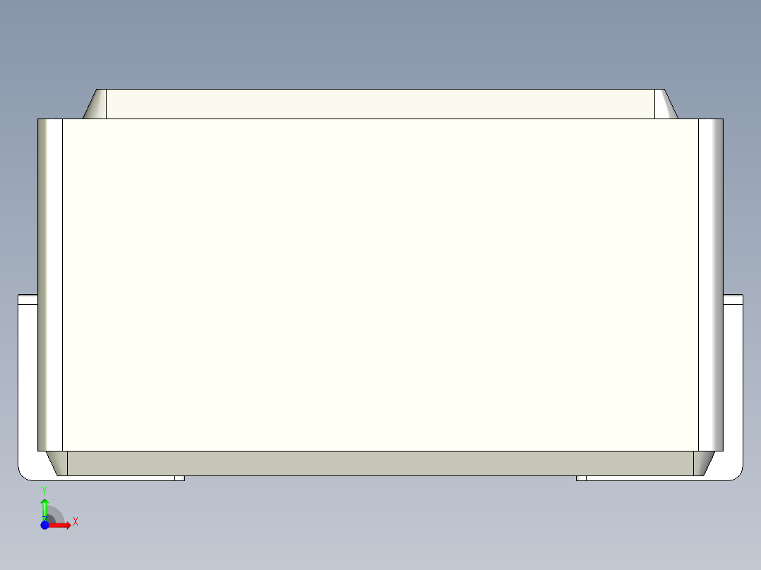 元器件3D封装L6.6X776前视图