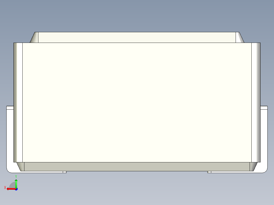 元器件3D封装L6.6X776后视图