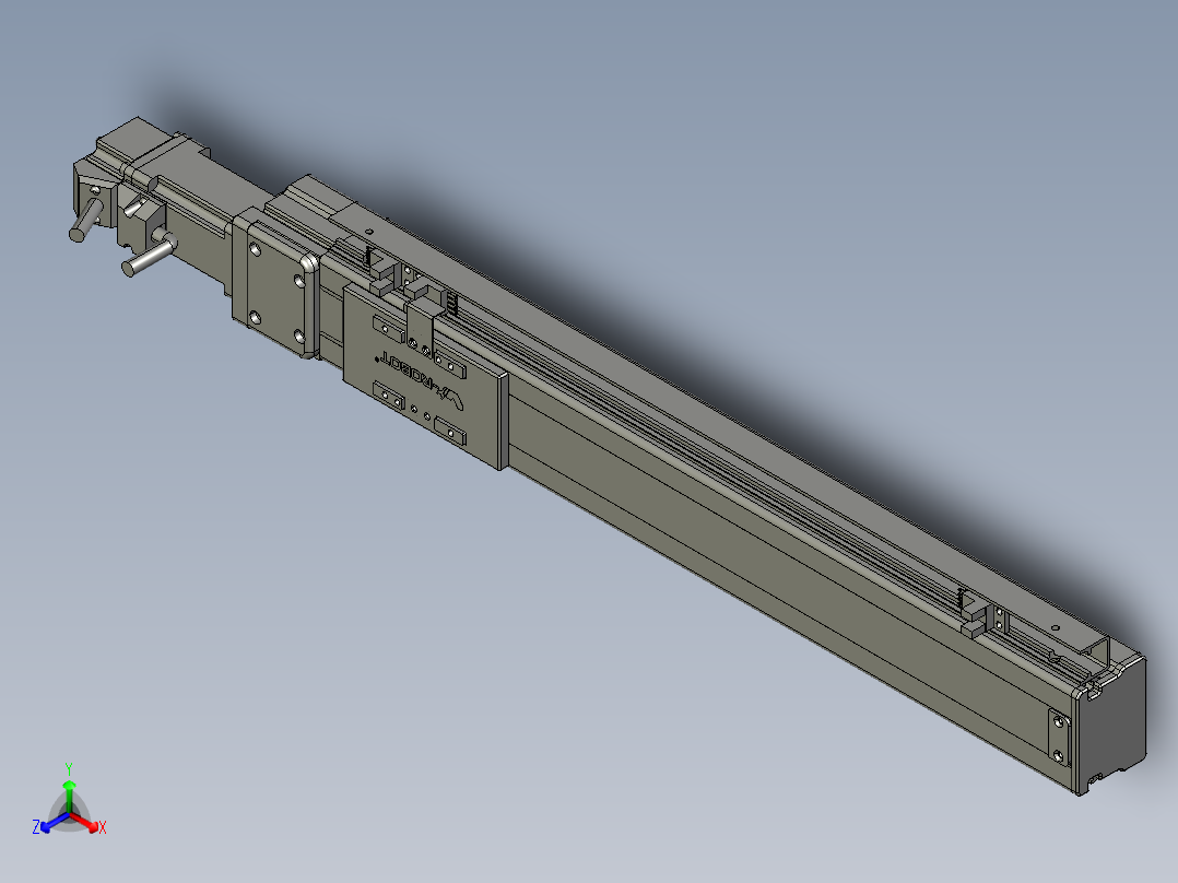 威洛博VT5-S320-BC-P10正等轴测图