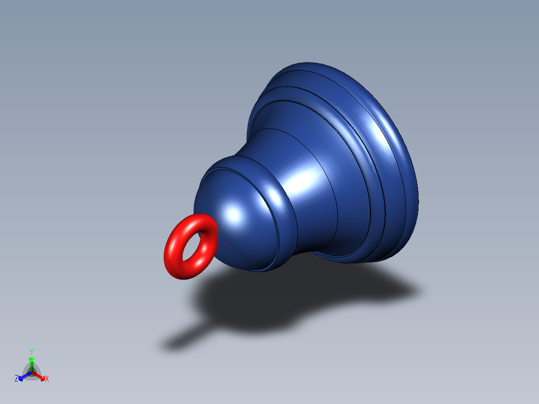 铃铛正等轴测图