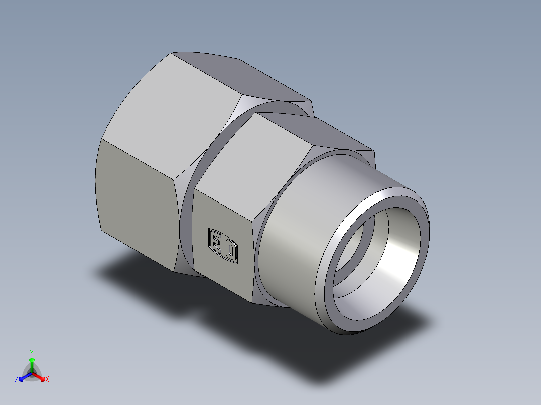 卡套式工业通用硬管接头EO_Distance_piece_adapter_DA20SOMDCF