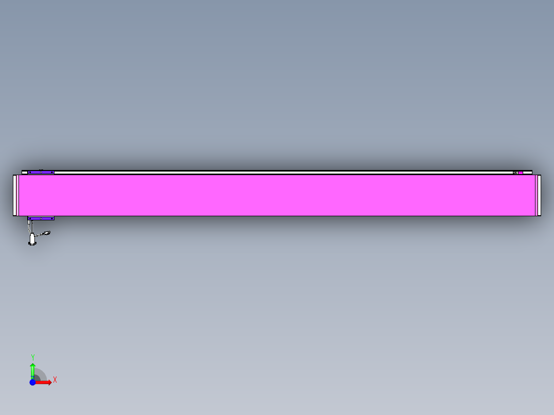 威洛博VL系列3d模型模组VL17E1Y-S1950前视图