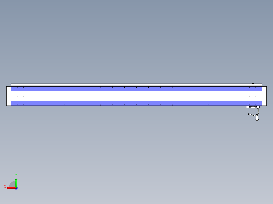 威洛博VL系列3d模型模组VL17E1Y-S1950后视图