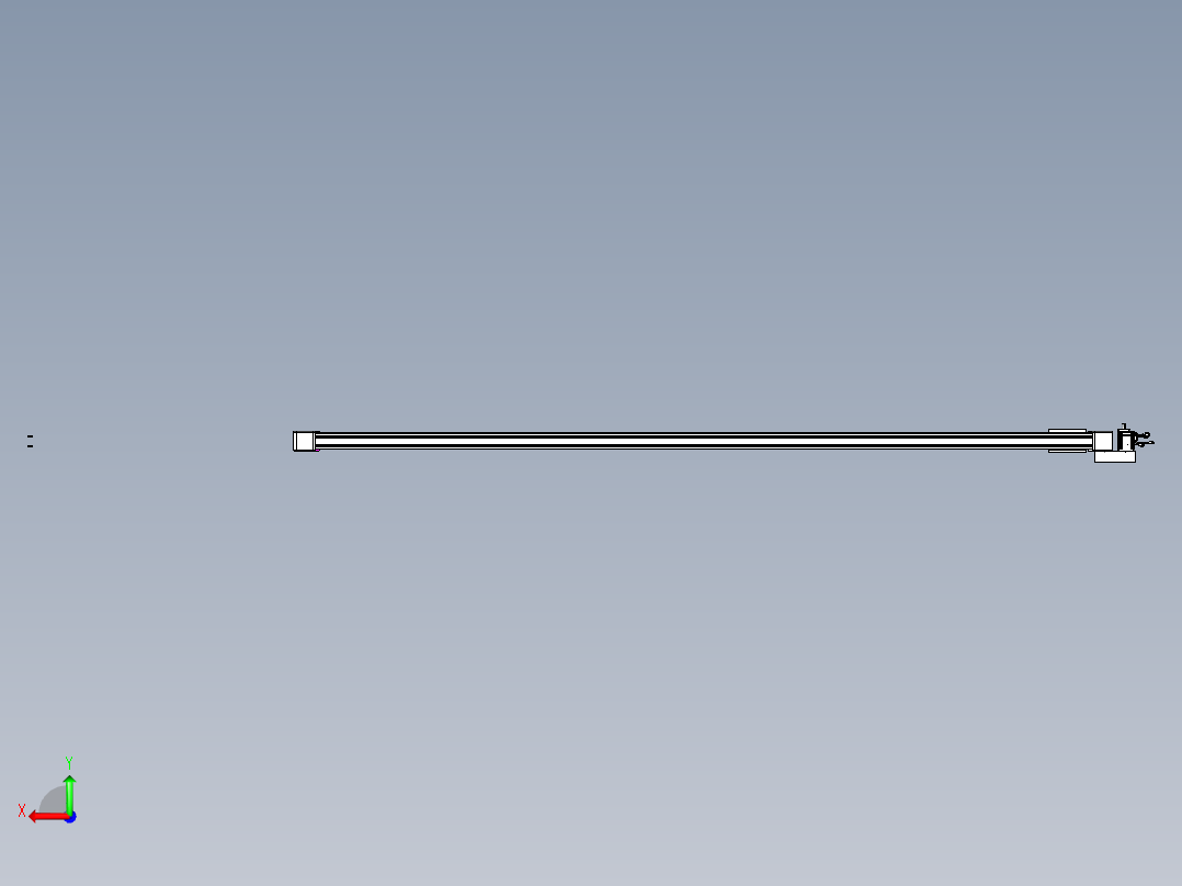 威洛博LB.GB同步带传动--欧规系列GB8-L96-S3550-BL-P75后视图