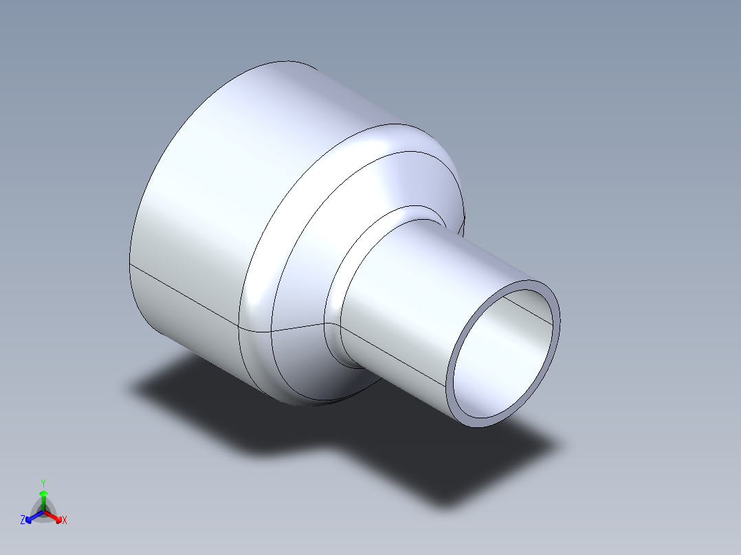 船舶管路系统S17_SeaDrainPLUS_PipeIncreaser-SpgxSpg_37E170234_4x2in Sea Drain Plus - Pipe Increaser - SpgxSpg正等轴测图