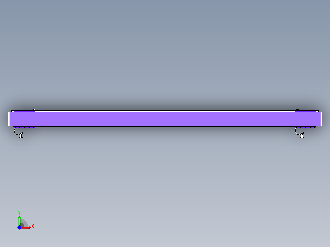 威洛博VL系列直线电机模组-2VL14S3-S2550前视图