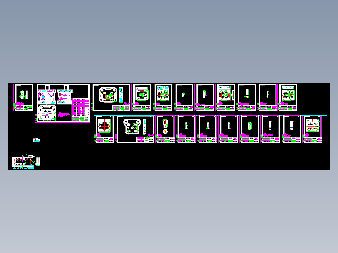 阳极焊片级进模设计874051===1000